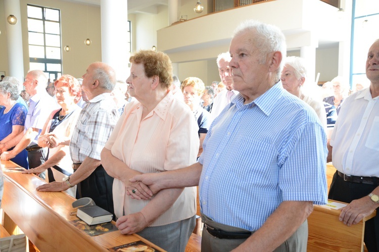 Dziękczynienie złotych jubilatów małżeńskich