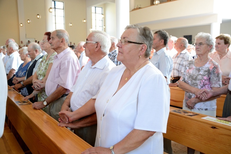 Dziękczynienie złotych jubilatów małżeńskich