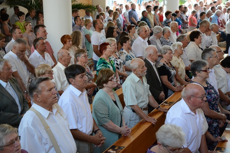 Dziękczynienie złotych jubilatów małżeńskich