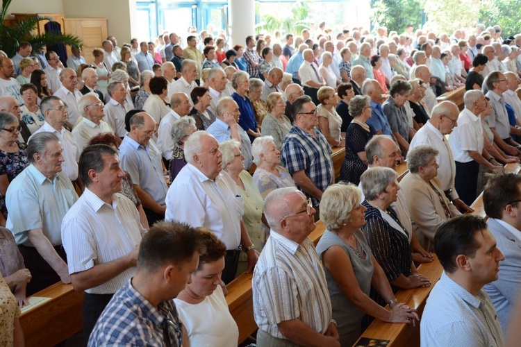 Dziękczynienie złotych jubilatów małżeńskich