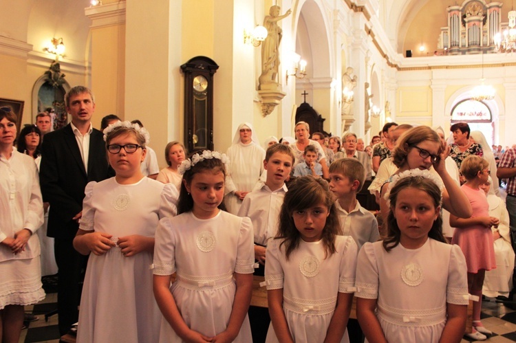 Powitanie ikony MB Częstochowskiej w Szymanowie