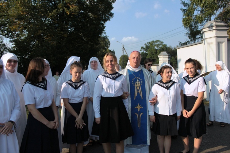 Powitanie ikony MB Częstochowskiej w Szymanowie