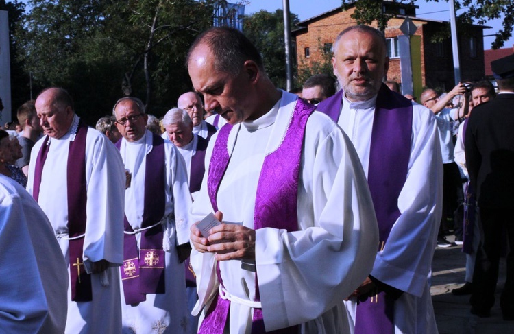 Pogrzeb ks. Józefa Strączka w Porąbce - 12 września 2016 r.