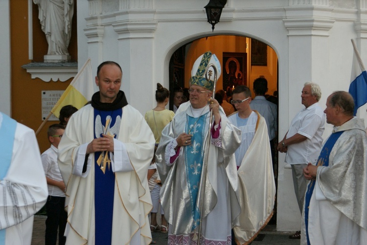 Powitanie ikony MB Częstochowskiej w Guzowie