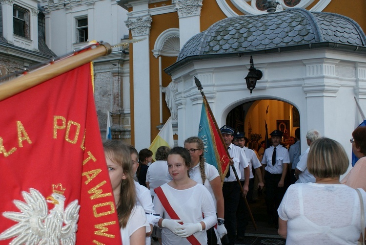 Powitanie ikony MB Częstochowskiej w Guzowie