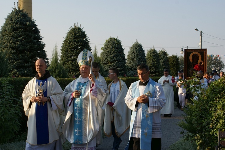 Powitanie ikony MB Częstochowskiej w Guzowie