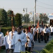 Powitanie ikony MB Częstochowskiej w Guzowie