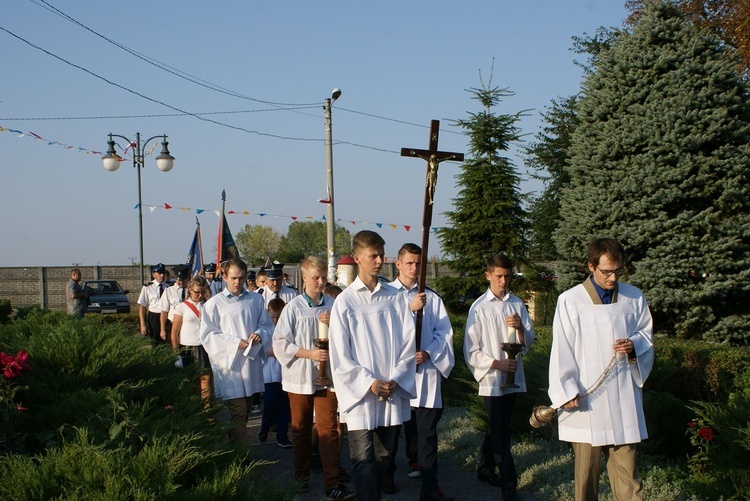 Powitanie ikony MB Częstochowskiej w Guzowie