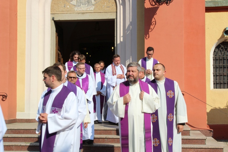 Pogrzeb śp. ks. Tomasza Dzidy w Czechowicach-Dziedzicach