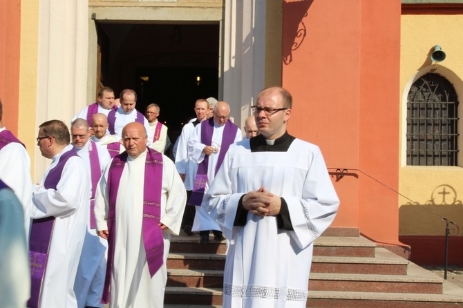 Pogrzeb śp. ks. Tomasza Dzidy w Czechowicach-Dziedzicach