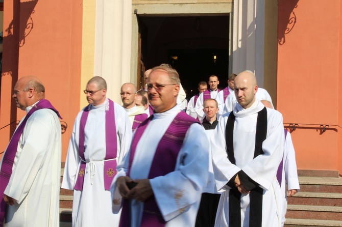 Pogrzeb śp. ks. Tomasza Dzidy w Czechowicach-Dziedzicach