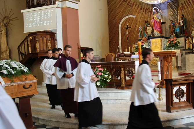 Pogrzeb śp. ks. Tomasza Dzidy w Czechowicach-Dziedzicach