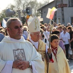 Powitanie ikony MB Częstochowskiej w Miedniewicach