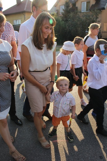 Powitanie ikony MB Częstochowskiej w Miedniewicach