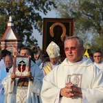 Powitanie ikony MB Częstochowskiej w Miedniewicach