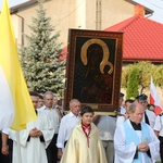 Powitanie ikony MB Częstochowskiej w Miedniewicach