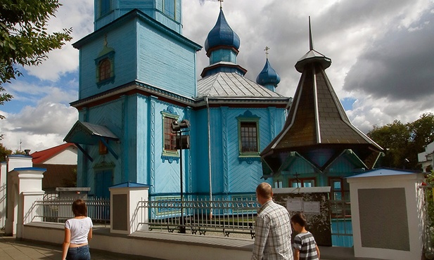 Cerkiew w samym centrum Bielska Podlaskiego.