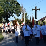 Powitanie ikony MB Częstochowskiej w Jesionce