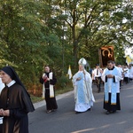 Powitanie ikony MB Częstochowskiej w Jesionce