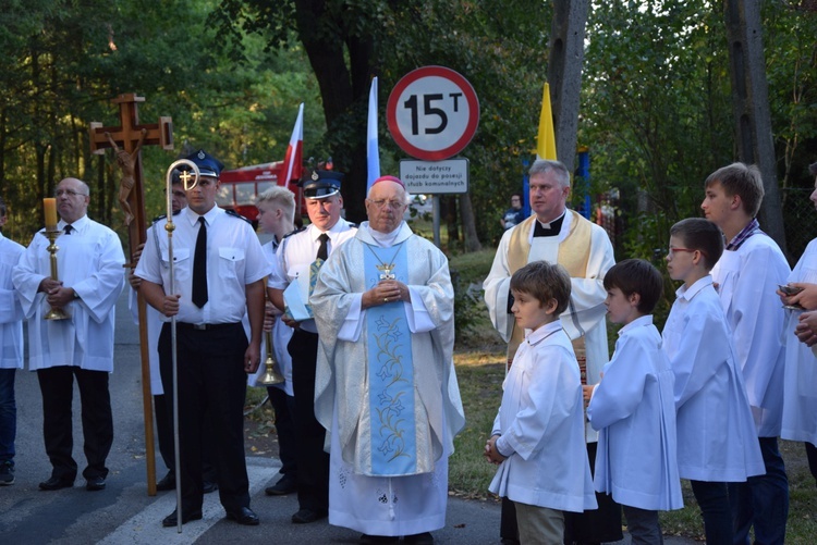 Powitanie ikony MB Częstochowskiej w Jesionce
