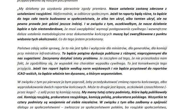 Czego dowiedzieliśmy się z ujawnionych dziś materiałów nt. katastrofy smoleńskiej?