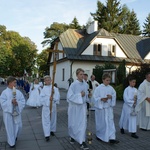 Powitanie ikony MB Częstochowskiej w Puszczy Mariańskiej