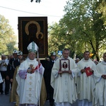 Powitanie ikony MB Częstochowskiej w Puszczy Mariańskiej