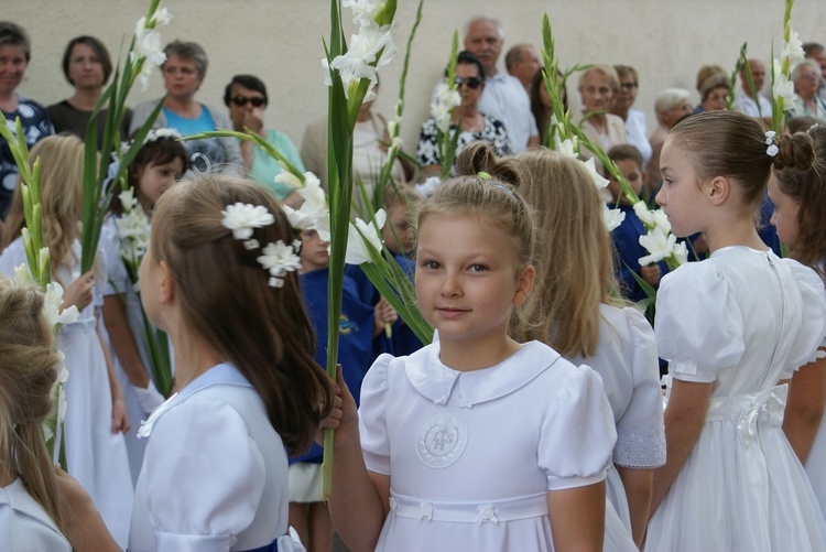 Powitanie ikony MB Częstochowskiej w Puszczy Mariańskiej