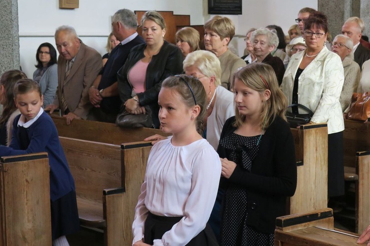 Uroczystość poświęcenia i wmurowania kamienia węgielnego w Gdyni-Witominie