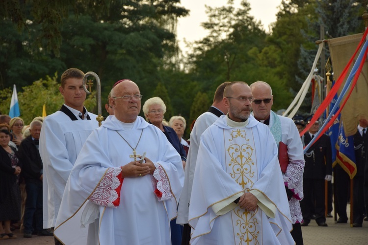 Powitanie ikony MB Częstochowskiej w Jeruzalu Skierniewickim