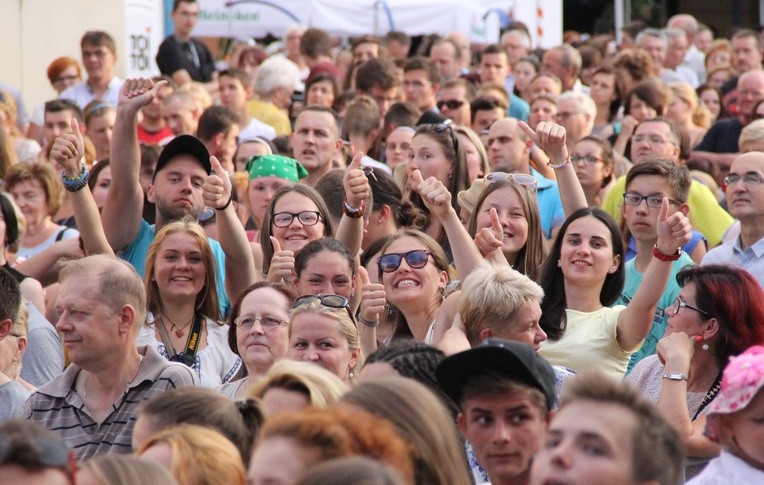 "Zakończenie" Tygodnia Misyjnego na tarnowskim Rynku.