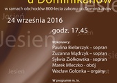 Jesienne medytacje muzyczne u dominikanów, Katowice, 24 września