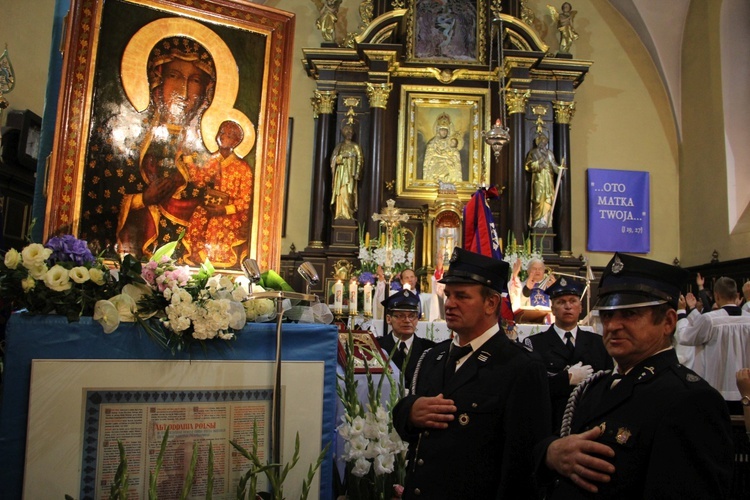 Powitanie ikony MB Częstochowskiej w Chojnacie