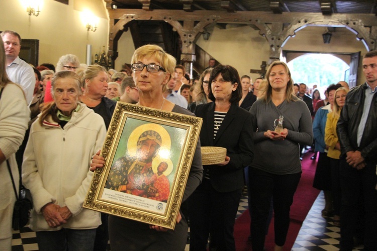 Powitanie ikony MB Częstochowskiej w Chojnacie