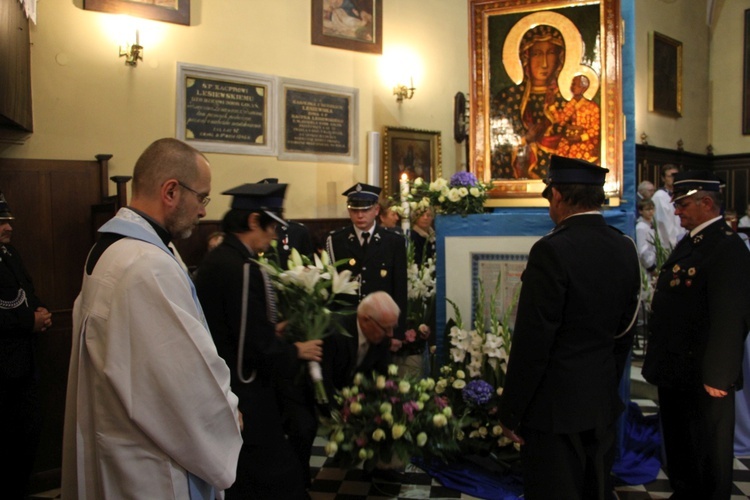 Powitanie ikony MB Częstochowskiej w Chojnacie