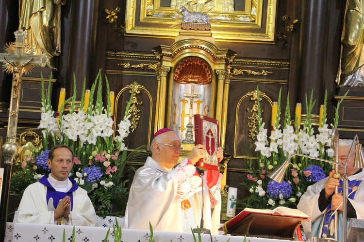 Powitanie ikony MB Częstochowskiej w Chojnacie