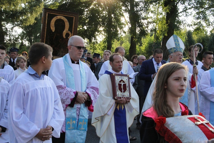 Powitanie ikony MB Częstochowskiej w Chojnacie