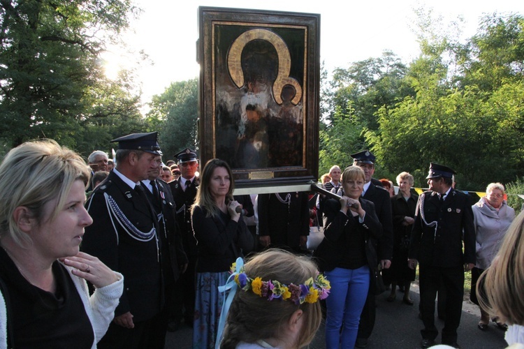 Powitanie ikony MB Częstochowskiej w Chojnacie