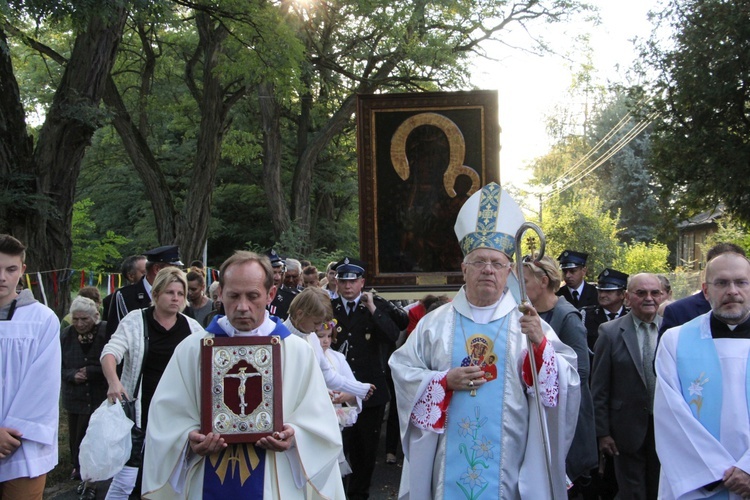 Powitanie ikony MB Częstochowskiej w Chojnacie