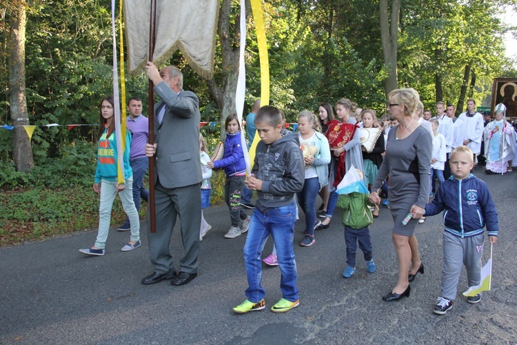 Powitanie ikony MB Częstochowskiej w Chojnacie