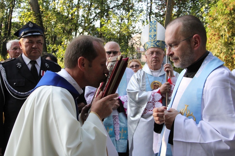 Powitanie ikony MB Częstochowskiej w Chojnacie