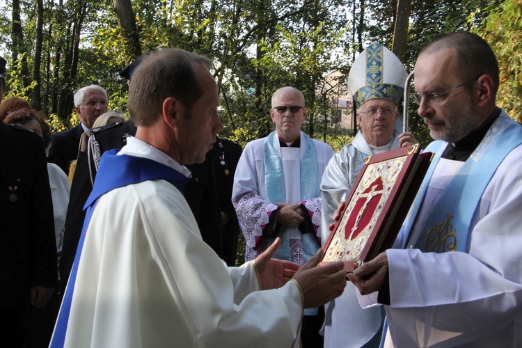 Powitanie ikony MB Częstochowskiej w Chojnacie