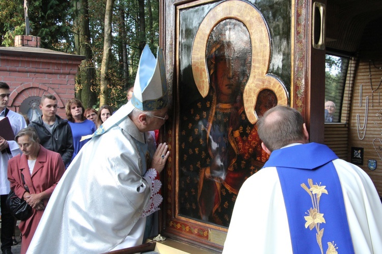 Powitanie ikony MB Częstochowskiej w Chojnacie