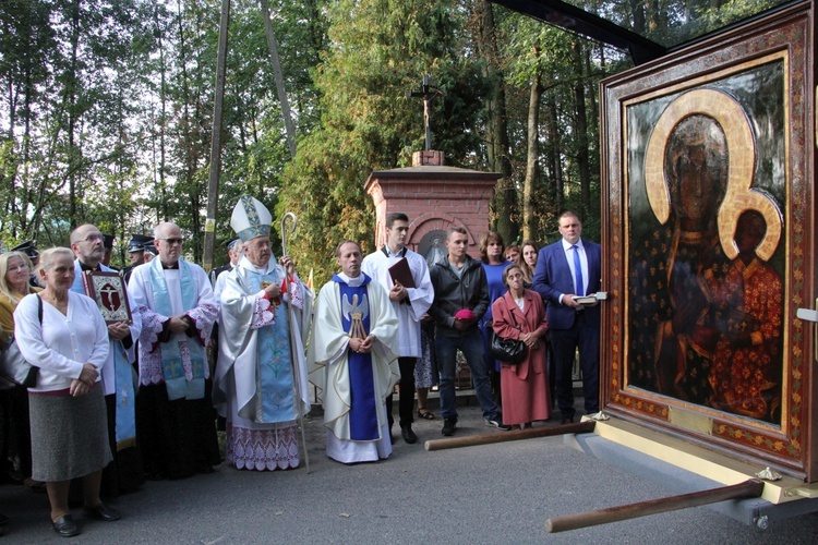 Powitanie ikony MB Częstochowskiej w Chojnacie