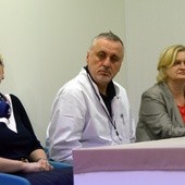 Prelegenci drugiego spotkania w ramach Akademii Onkologicznej Radomskiego Centrum Onkologii (od lewej): dr Mariola Kosowicz, dr hab. Tadeusz Pieńkowski i dr Aleksandra Ciałkowska-Rysz