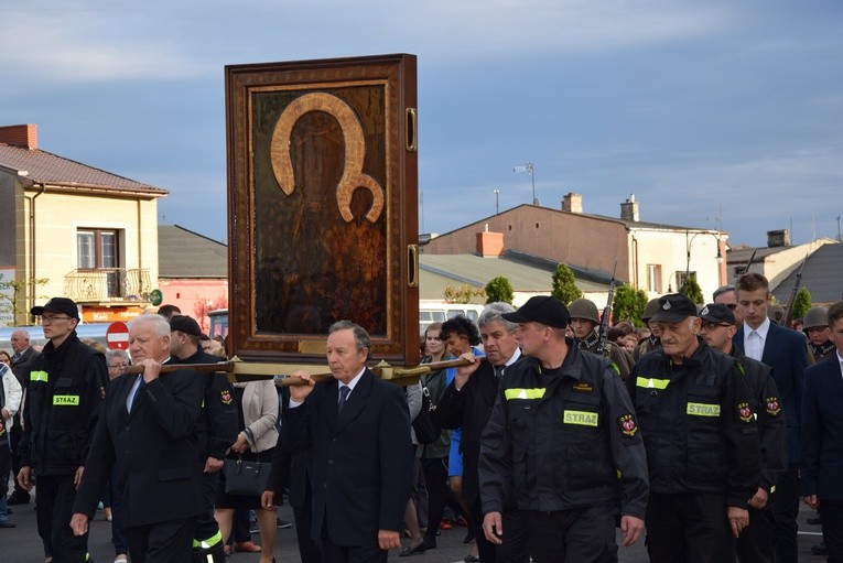 Powitanie ikony MB Częstochowskiej w Mszczonowie