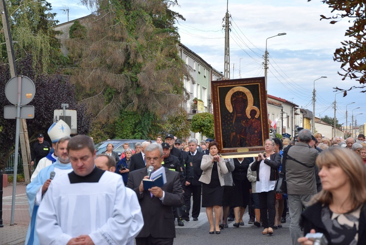 Powitanie ikony MB Częstochowskiej w Mszczonowie