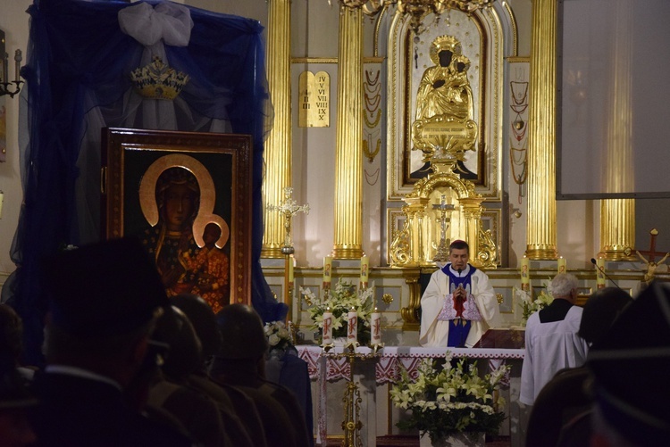 Powitanie ikony MB Częstochowskiej w Mszczonowie