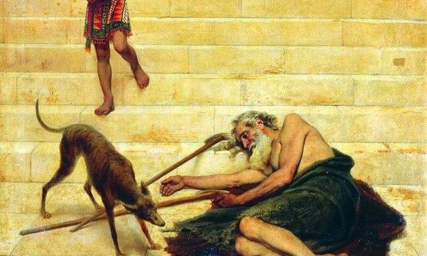Prorocki tekst znajduje swe dopełnienie w Chrystusowej przypowieści o bogaczu i Łazarzu