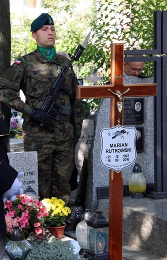 Pogrzeb prof. Mariana Rutkowskiego ps. "Osa"